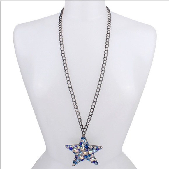 Betsey John large celestial star pendant necklace - Picture 5 of 9